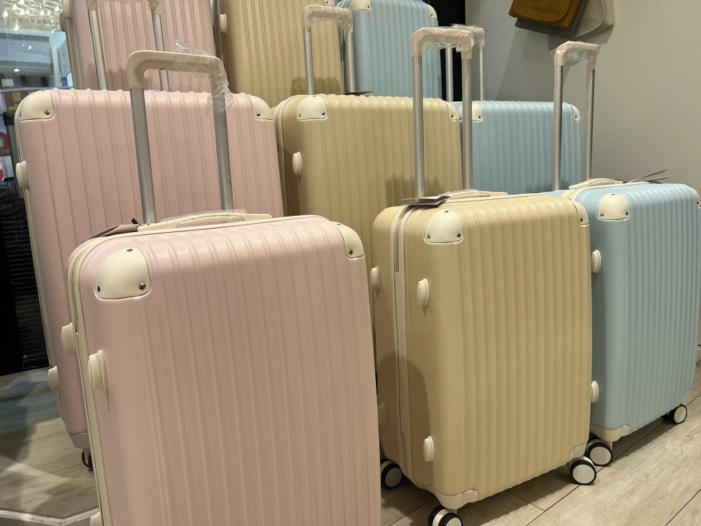 販売しているバッグの写真
